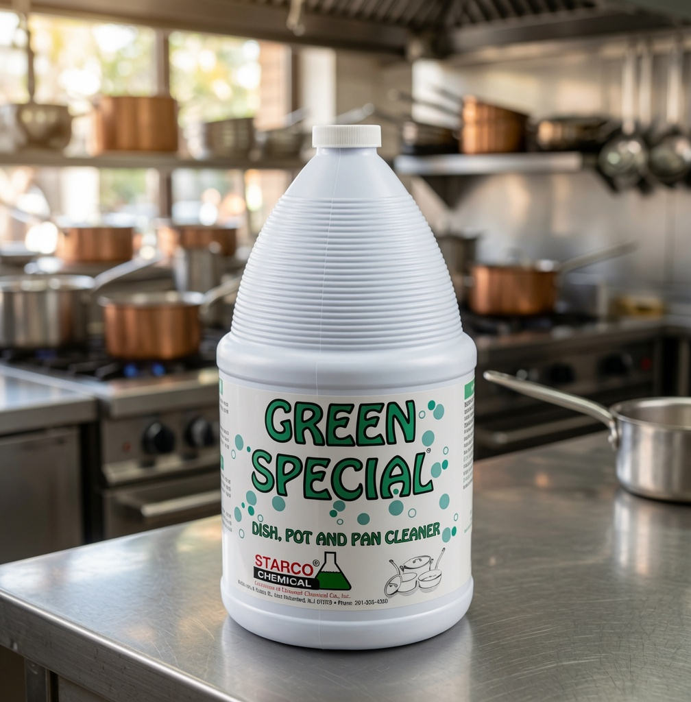 Green dish detergent special