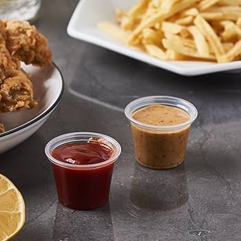 1 oz plastic cup