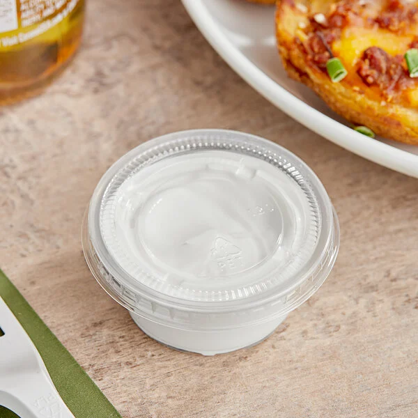 2 oz plastic lid